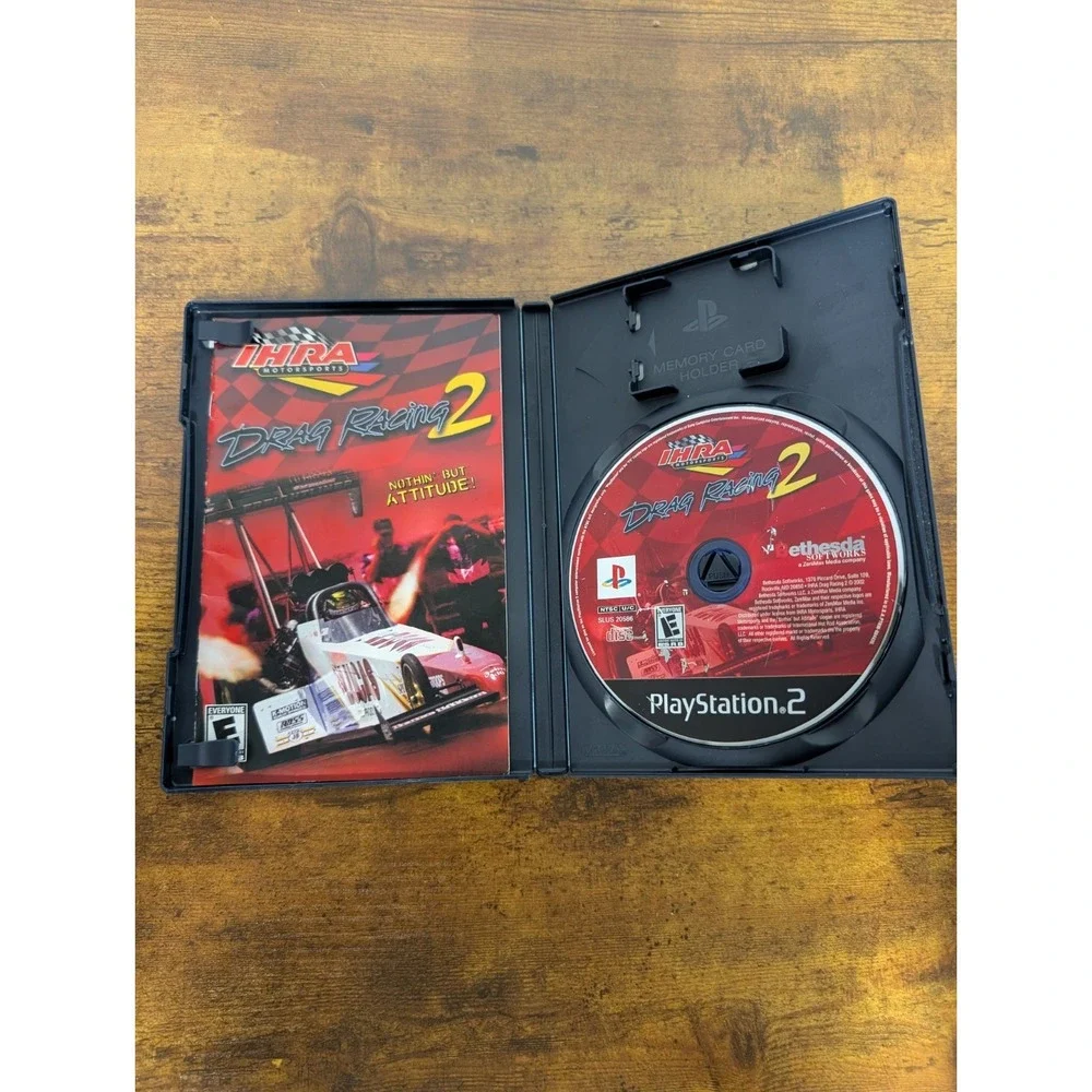 IHRA Drag Racing 2 -‎ Sony Playstation 2 PS2 Tested Authentic CIB